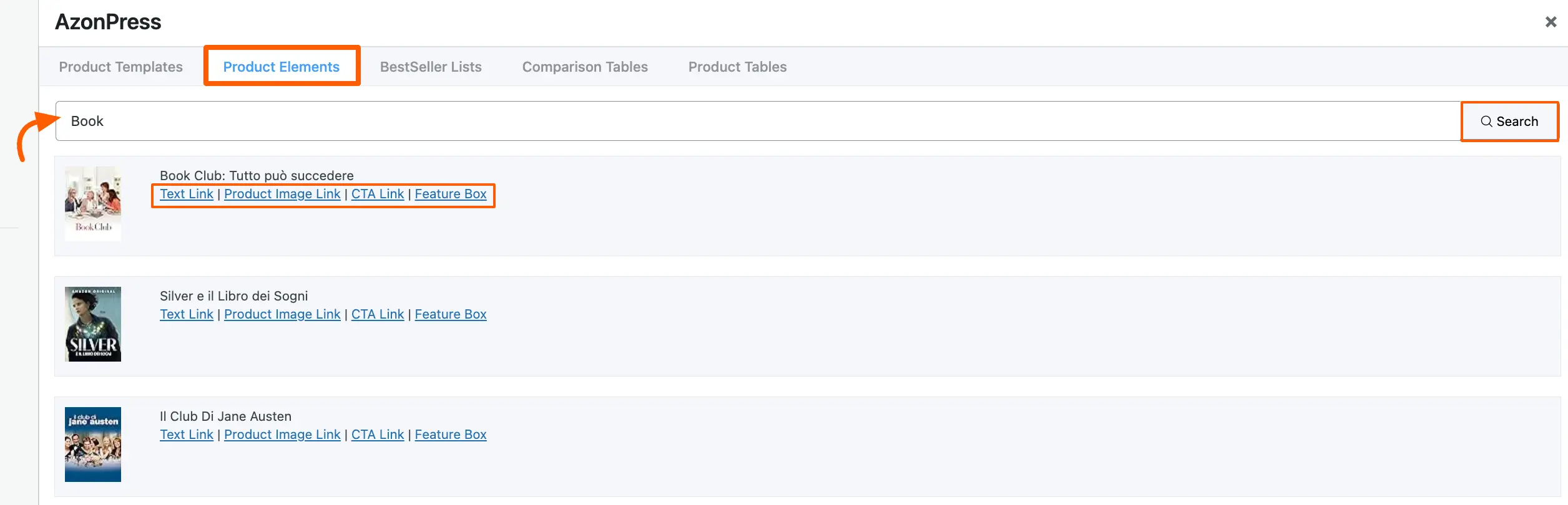 Product Elements
